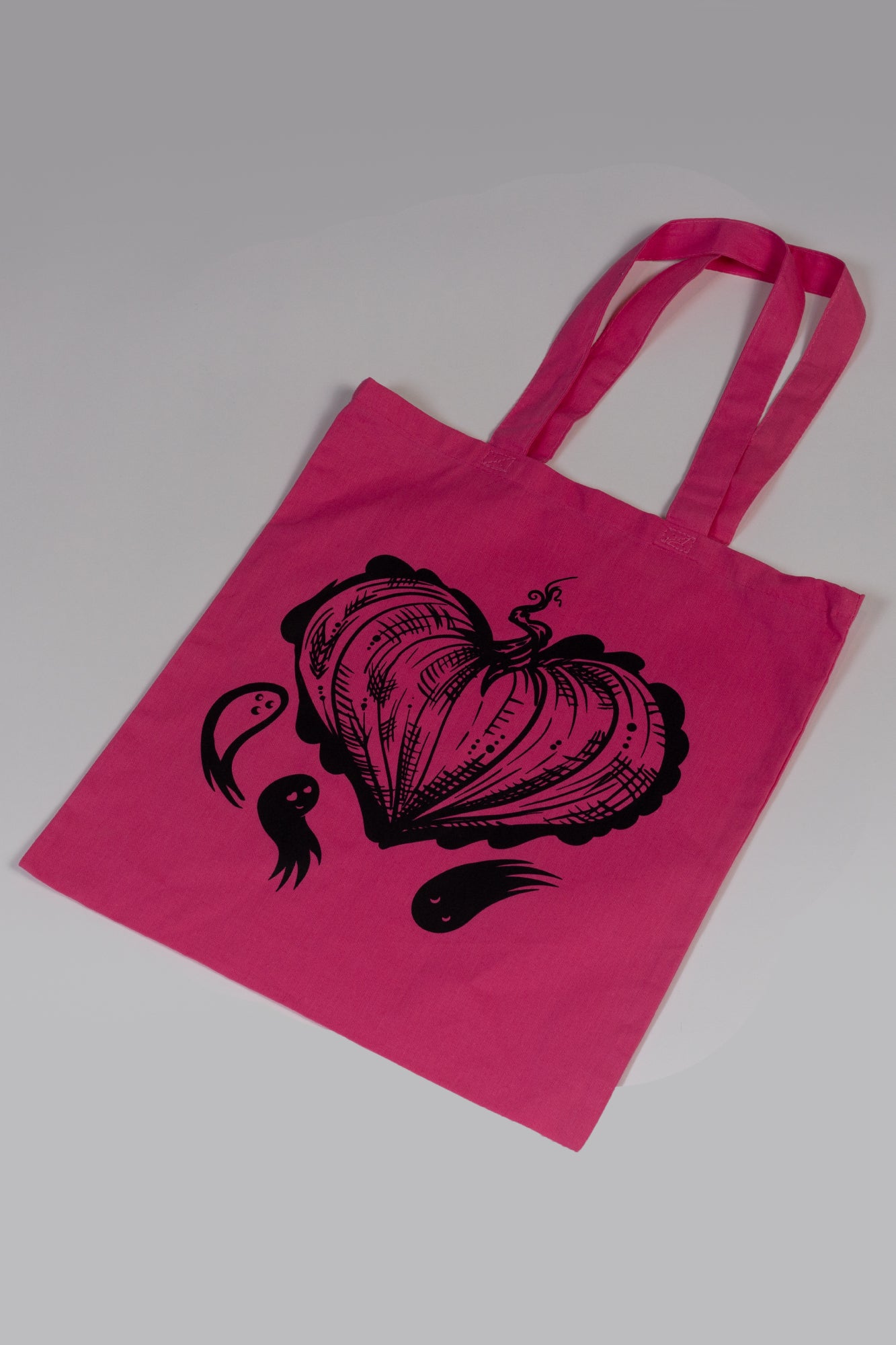 Halloween in my Heart Tote In Azalea