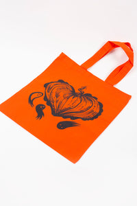 Halloween in my Heart Tote In Orange