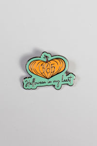 Halloween In My Heart Pin