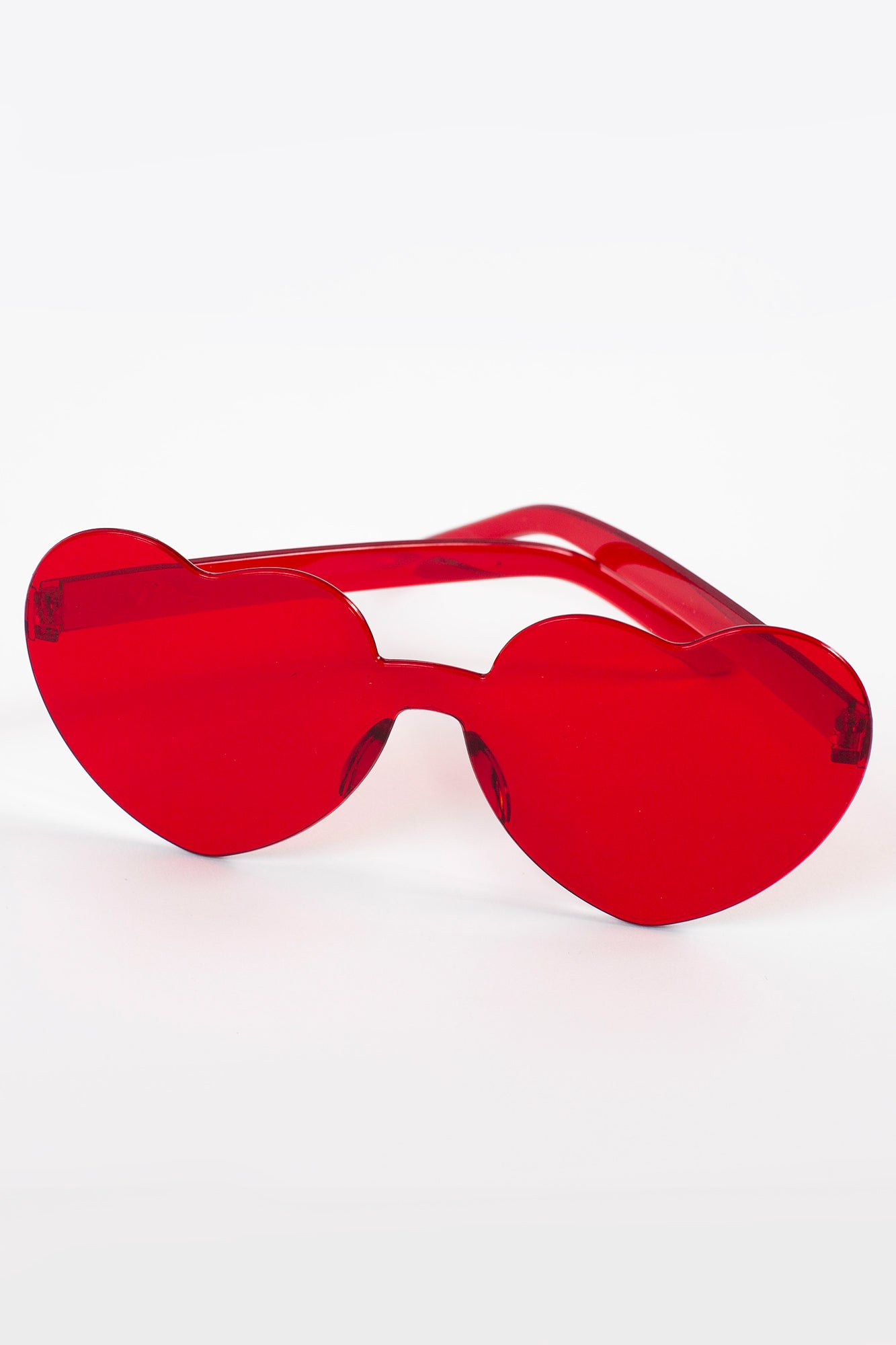 Heart Sunglasses in Red