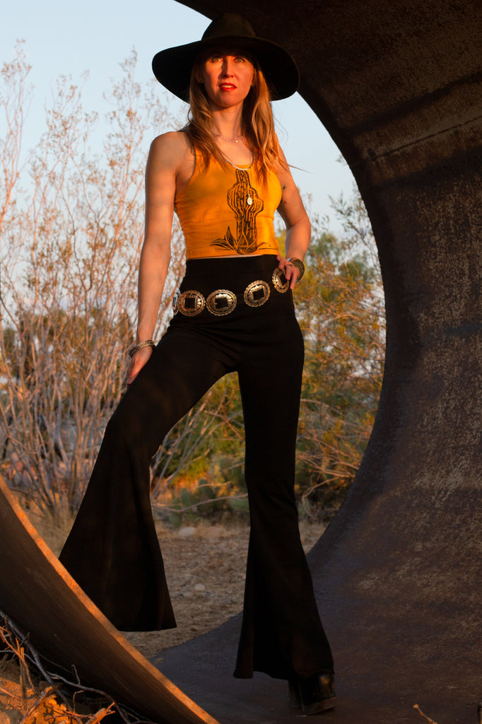 Donna Bell Bottoms in Rust – Death Valley Doll