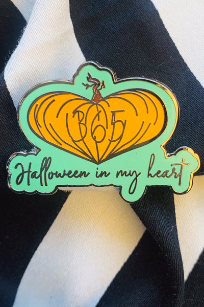 Halloween In My Heart Pin